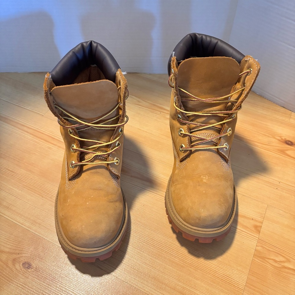 Timberland Tan Combat Boots